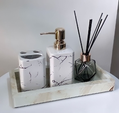 Difusor vidro oitavado c/palitos 100ml - Bogo Interiores