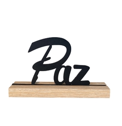 Imagem do Escrita paz base mdf