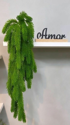 Arranjo folhagem pendente completo