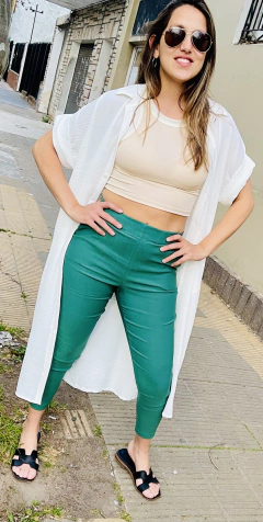 BABUCHA MIRIAM VERDE INGLES - Las Monas
