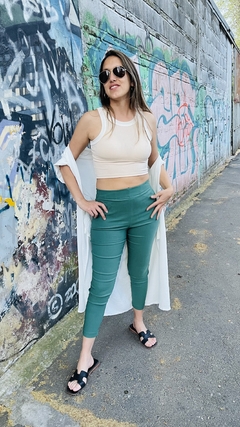 BABUCHA MIRIAM VERDE INGLES - tienda online