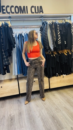 JEANS ANIMAL PRINT - Las Monas