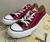 TÊNIS CHUCK TAYLOR ALL STAR BORDO - TAM 39/40 - comprar online