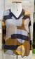 BLUSA AMARRAS / ESTAMPA GEOMÉTRICA - TAM M na internet
