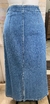 SAIA JEANS LONGA / VINTAGE - TAM 44 na internet