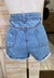 SHORTS JEANS / MEGAVEST - TAM P/M - Brechó Vanilla