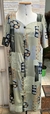 VESTIDO SOCIAL / ESTAMPADO - TAM G na internet