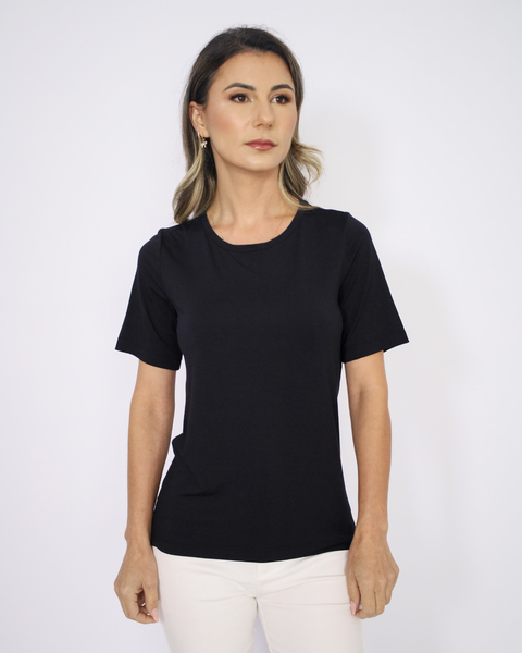 Camiseta Tech Modal Feminina Gola Careca - comprar online
