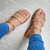 Sandália Papete Flat Cobre com Stras 2 em 1 - comprar online