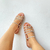 Papete Nude Strass 2 em 1