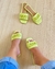 Rasteira Verde Lemon - comprar online