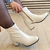 Bota Off White Salto Bloco na internet