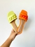 Rasteira Laranja Basic - Esbela Shoes