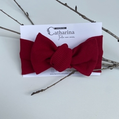 Turbante faixa - Vermelho - comprar online