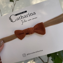Laço Florença - Linho terracota - comprar online