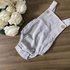 Romper grey - Laços da Catharina