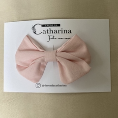 Laço Paris - Rosa Bebê - Laços da Catharina