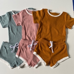 Conjunto unissex - Turquesa - comprar online