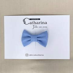 Laço Lisboa M - Linho Azul - comprar online