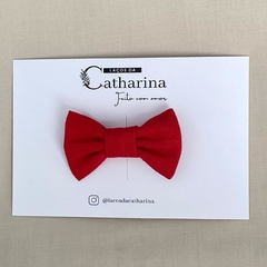 Laço Lisboa M - Linho Vermelho - comprar online