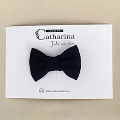 Laço Lisboa M - Linho Preto - comprar online