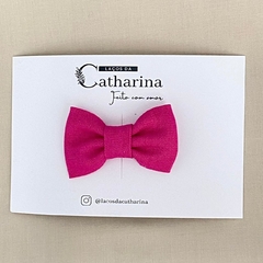 Laço Lisboa M - Linho Rosa Pink - comprar online