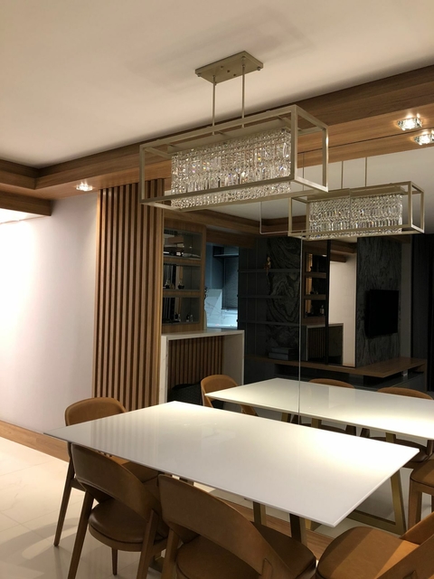 Linha Cristal Samadí - Fabrica de Luminárias Pendentes - Revenda Atacado