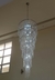 Linha Cristal Cascata Redondo - Fabrica de Lustre - Revenda Atacado na internet