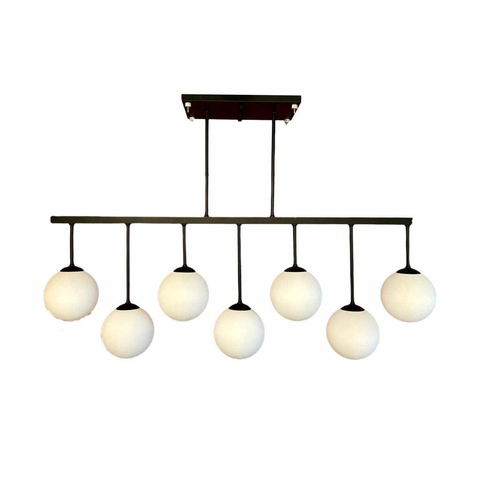 Linha Rune Ornn 7 Globos - Fabrica de Luminarias Pendentes - Revenda Atacado