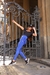 Calça Legging com Saia Ajustável Azul Royal – Elegância e Conforto que Transformam Seu Visual - loja online