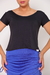 Cropped Fitness e Casual Preto – Estilo e Conforto Sem Mostrar Barriga! na internet