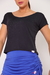 Cropped Fitness e Casual Preto – Estilo e Conforto Sem Mostrar Barriga!