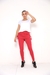 Calça Legging com Saia Ajustável Vermelha - Cintura Alta que Modela e Não Marca Celulite na internet
