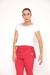 Cropped Branco Fitness e Casual – Estilo Sem Mostrar Barriga - comprar online