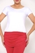 Cropped Branco Fitness e Casual – Estilo Sem Mostrar Barriga