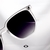 CRACOVIA - ÓCULOS DE SOL EM ACETATO TRANSPARENTE FOSCO E LENTES DEGRADÊ - loja online