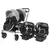 INFANTI COCHE TRAVEL DUO RIDER MELLIZOS NEGRO CON GRIS