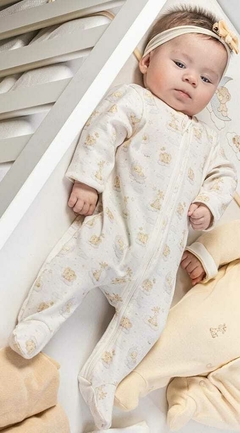 Macacão de bebê com acabamento vellutato algodão egípcio na internet