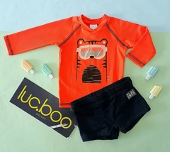 Camiseta em malha com proteção UV 50+