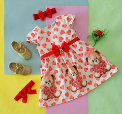 Vestido em Super Cetim