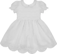 Vestido linho bordado festonê na internet