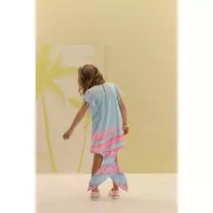 Vestido sereia com cauda - Tindolelê