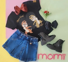 Blusa de manga curta do Tico e Teco