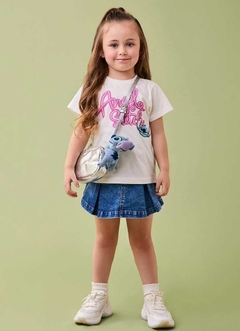 Blusa Stitch e Angel com patch - comprar online