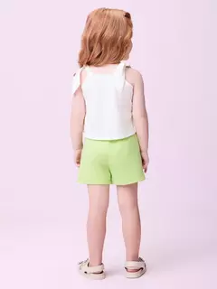 Conjunto Verde com Detalhe de Sianinha e alças ajustáveis - loja online