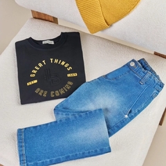 Camiseta em meia malha - comprar online