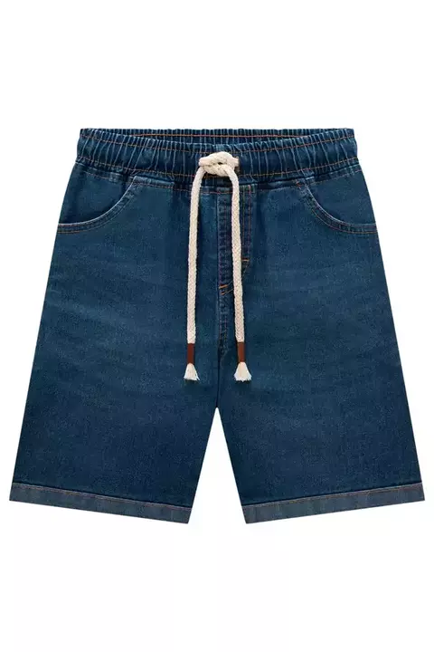 Bermuda em Jeans Bellini com Elastano