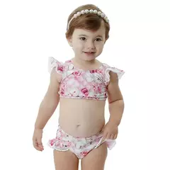Biquíni poodle cropped com fator de proteção