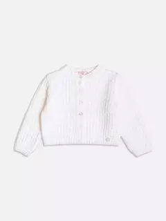 Casaco de Tricô com Botões - comprar online