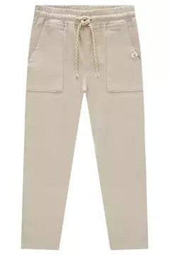 Calça Comfy em Sarja Peletizada com Elastano Super Power